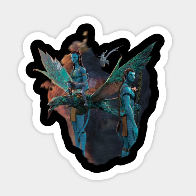 Avatar universe Sticker by edoobix